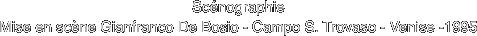 Scénographie 