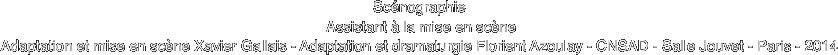 Scénographie