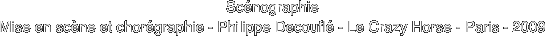 Scénographie