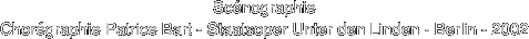 Scénographie